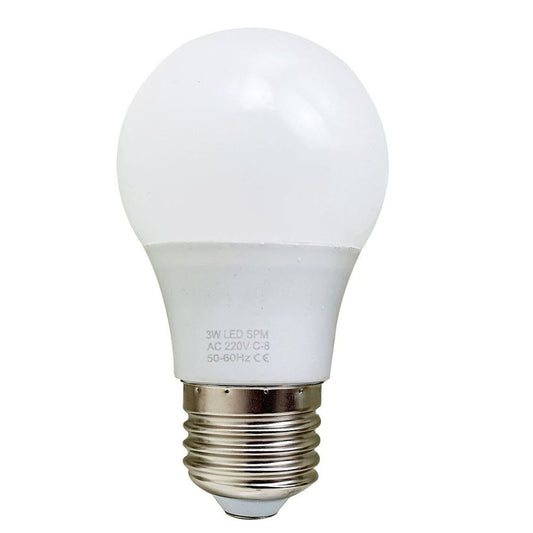 3W E27 Screw LED Light GLS bulbs, Energy Saving Edison Cool White 6000K non dimmable lights V0671114357