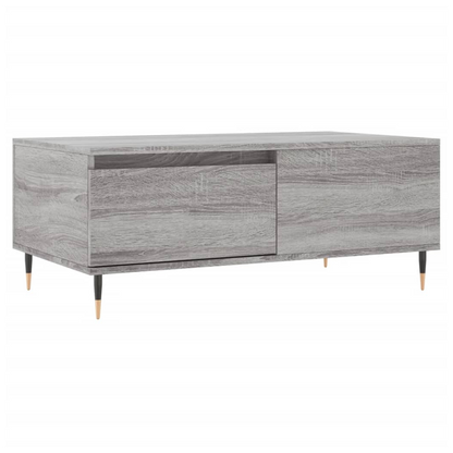 vidaXL Coffee Table Grey Sonoma 90x50x36.5 cm Engineered Wood S0671256875