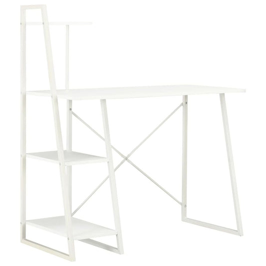 Desk with Shelving Unit Bookcase S069789800