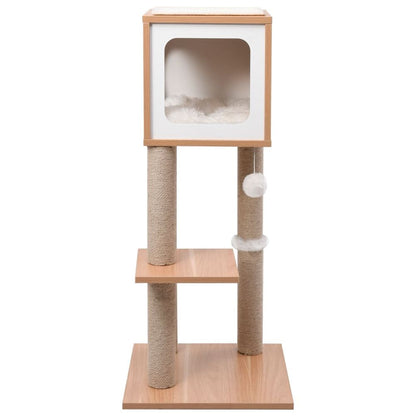 vidaXL Cat Tree with Sisal Scratching Mat 90 cm S069789609