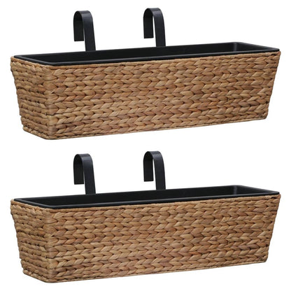 Garden Planters 2 pcs Water Hyacinth V0671199855