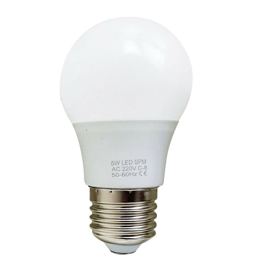 5W E27 Screw LED Light GLS bulbs, Energy Saving Edison Cool White 6000K non dimmable lights V0671114364