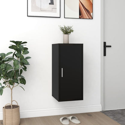 Shoe Cabinet Black 32x35x70 cm Engineered Wood V0671201427