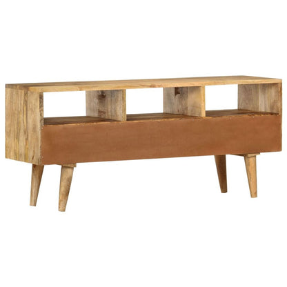 TV Cabinet 110x36x50 cm Solid Mango Wood S0671172106