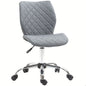 Ergonomic Mid Back Office Chair 360 Swivel Height Adjustable Home Office Grey S0671097206