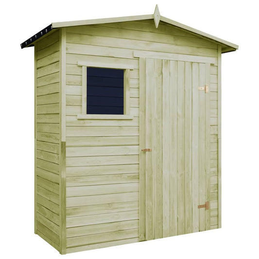 Garden Storage Shed Impregnated Pinewood V0671185325