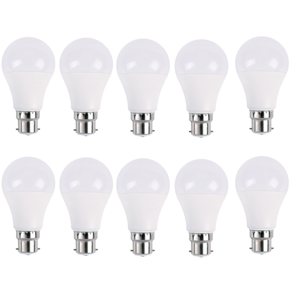 7W B22 Screw LED Light GLS bulbs, Energy Saving Edison Cool White 6000K non dimmable lights V0671114327