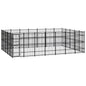 Outdoor Dog Kennel Steel 8.29 m� V067940941