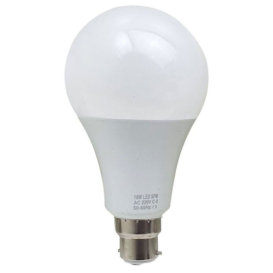 18W B22 Screw LED Light GLS bulbs, Energy Saving Edison Cool White 6000K non dimmable lights V0671114307