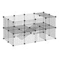 Small Animals Cage DIY 36 Panels Pet Playpen, for Rabbit Guinea Pig Chinchilla S0671071010