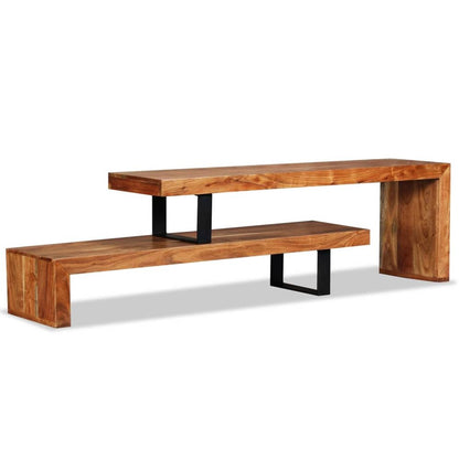 vidaXL TV Stand Solid Mango Wood V0671186023