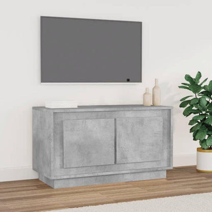 vidaXL TV Cabinet White 80x35x45 cm Engineered Wood S0671161767