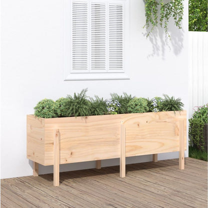 vidaXL Garden Raised Bed 160x50x57 cm Solid Wood Pine S0671358065