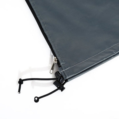 Garden Offset Umbrella Parasol Waterproof Cover-Grey S067941808