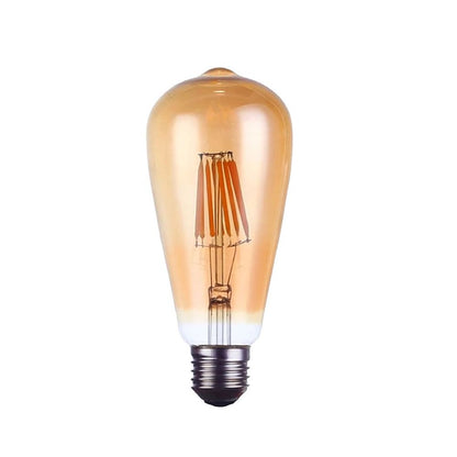 10Pack E27 LED Edison Dimmable Vintage Amber Glass Warm white 2700K Light Bulb S0671114259