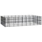 Outdoor Dog Kennel Steel 8.29 m� V067940938