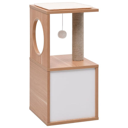 vidaXL Cat Tree with Sisal Scratching Mat 60 cm S069789607