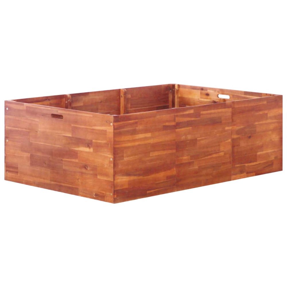 vidaXL Garden Raised Bed Acacia Wood 150x100x50 cm S0671359810