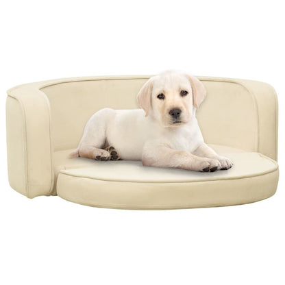 Foldable Dog Sofa 73x67x26 cm Plush Washable Cushion S069789700