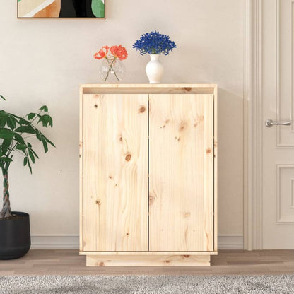 Shoe Cabinet 60x35x80 cm Solid Wood Pine S0671161836