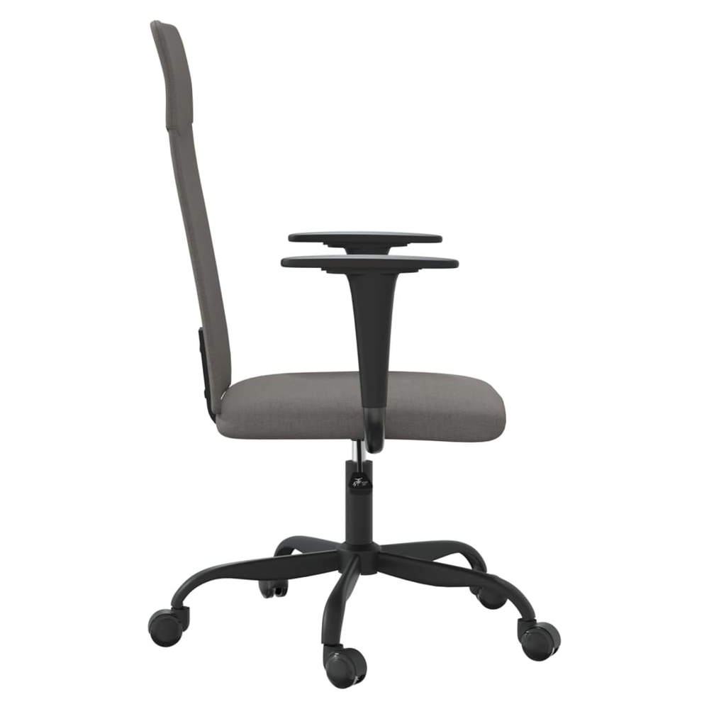 vidaXL Office Chair Dark Grey Fabric S0671359013