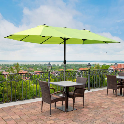 4.6m Double-Sided Patio Parasol Sun Umbrella V067942468