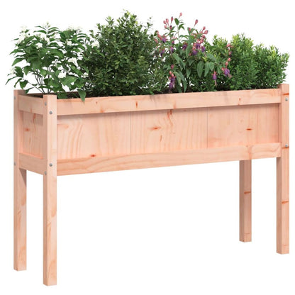 vidaXL Garden Planter with Legs 110x31x70 cm Solid Wood Douglas S0671388107