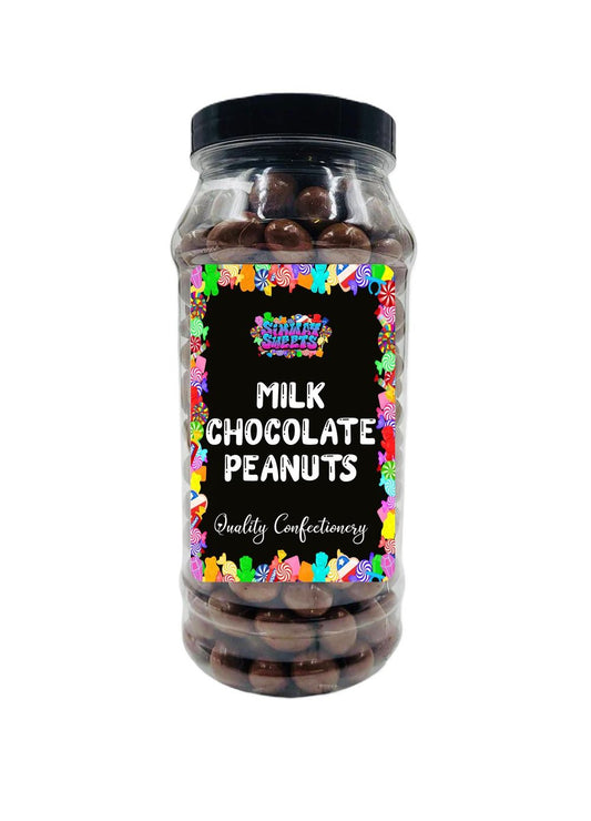 Milk Chocolate Peanuts Chocolate Covered Peanuts Retro Sweets Gift Jar