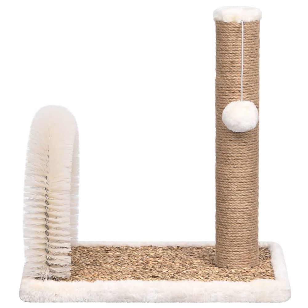 vidaXL Cat Tree with Arch Grooming Brush and Scratch Post S069789626