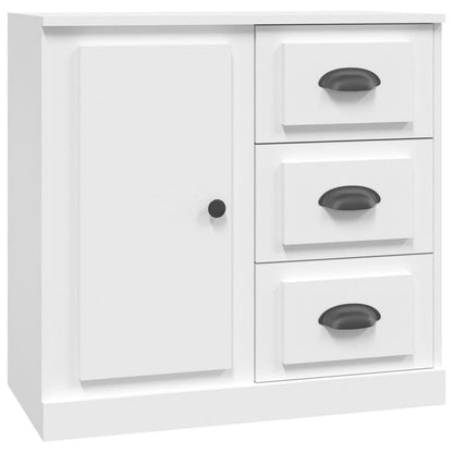 Sideboards 2 pcs White Engineered Wood V0671210583