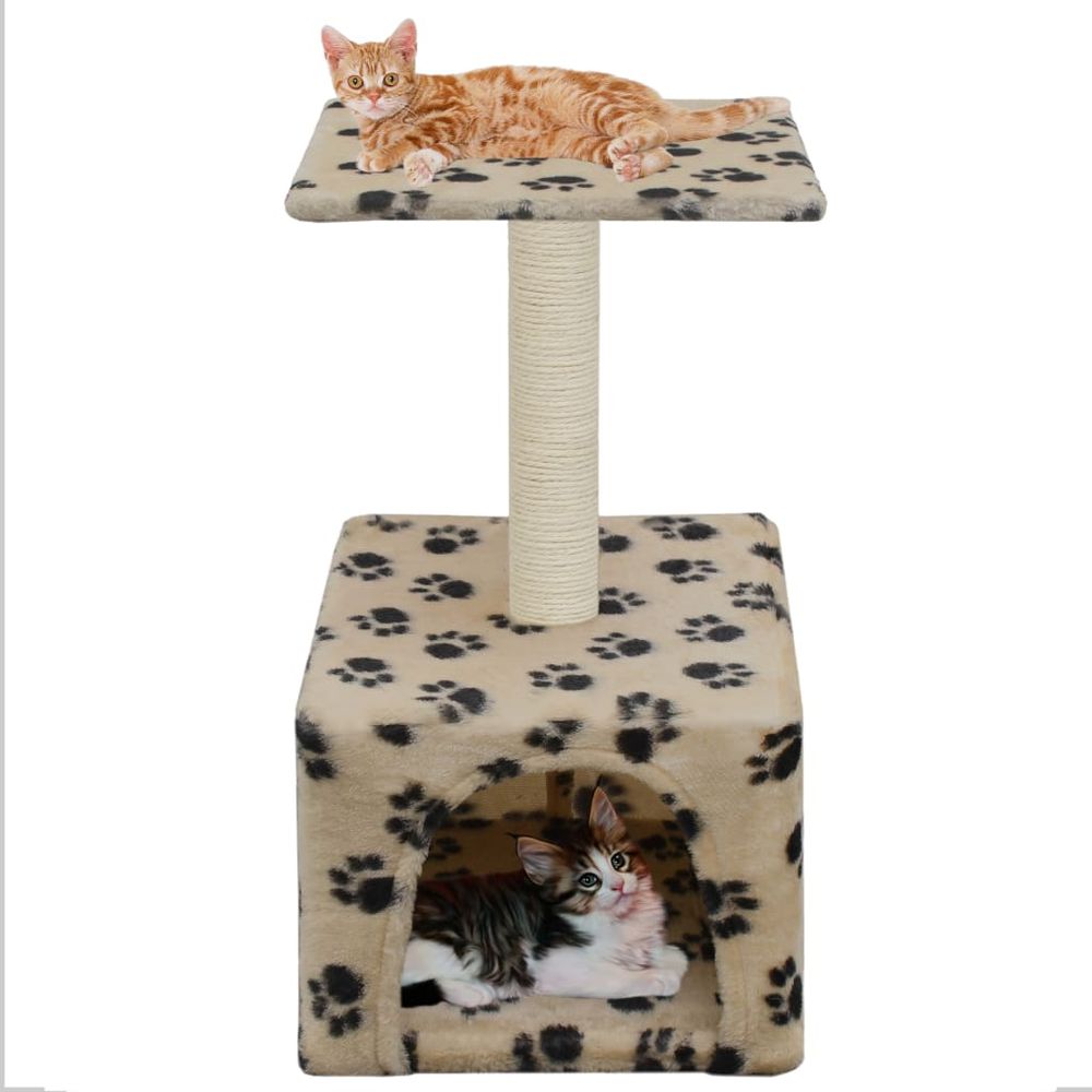 Cat Tree with Sisal Scratching Post 55 cm S069789372