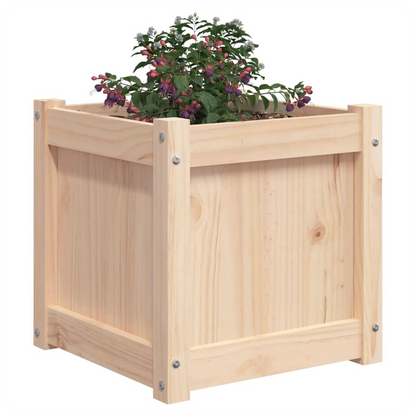 vidaXL Garden Planters 2 pcs Solid Wood Pine S0671384791