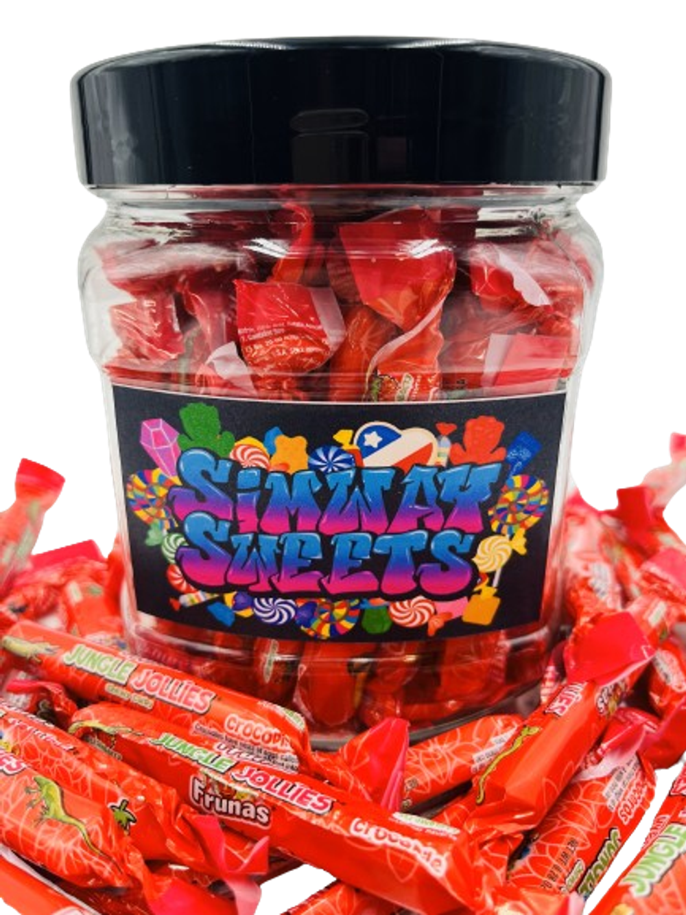 Strawberry Jungle Jollies Jar