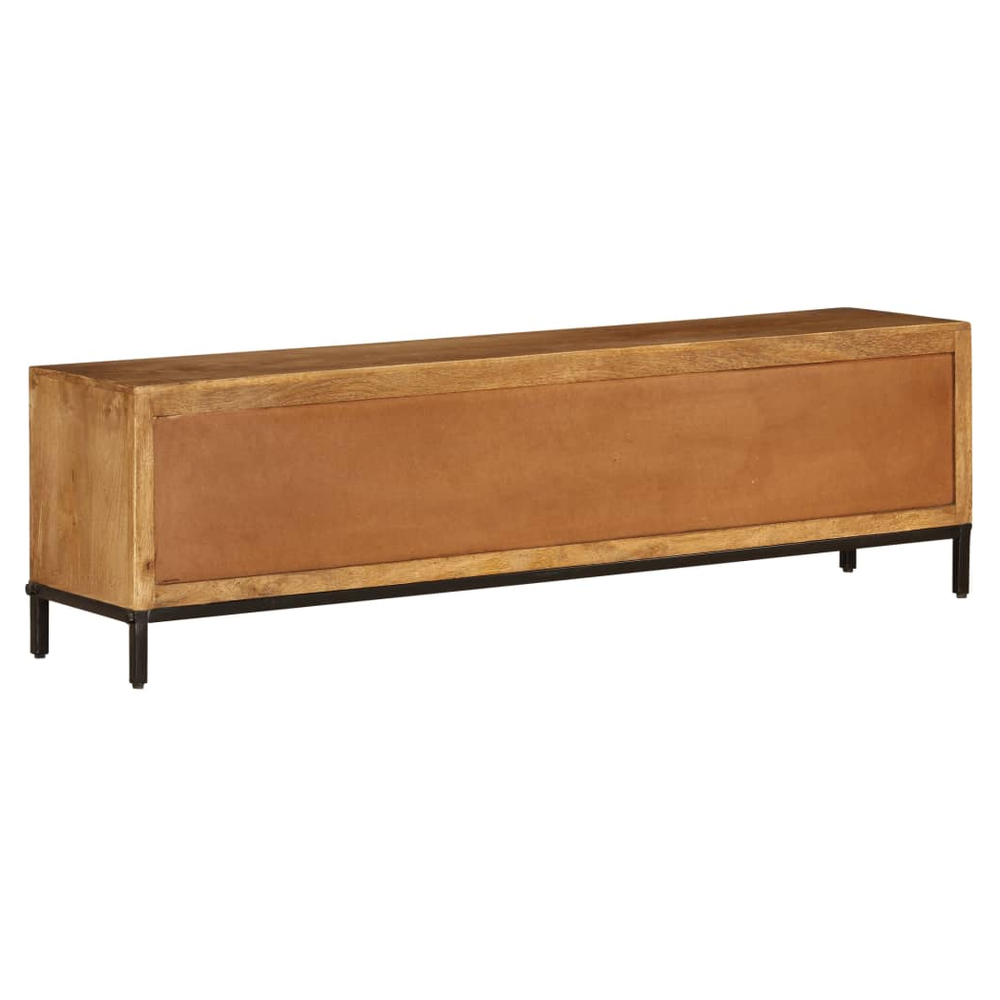 vidaXL TV Cabinet Solid Mango Wood 140x30x40 cm S0671168899