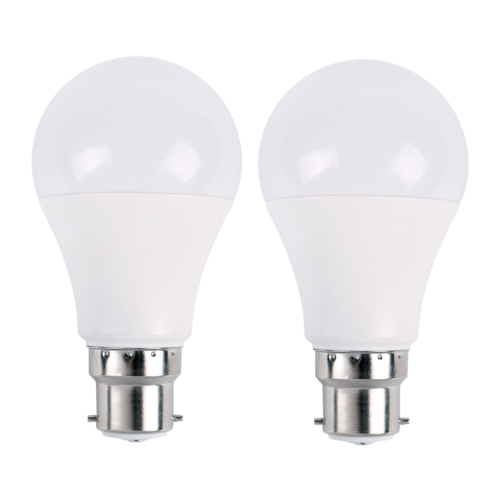 7W B22 Screw LED Light GLS bulbs, Energy Saving Edison Cool White 6000K non dimmable lights V0671114328