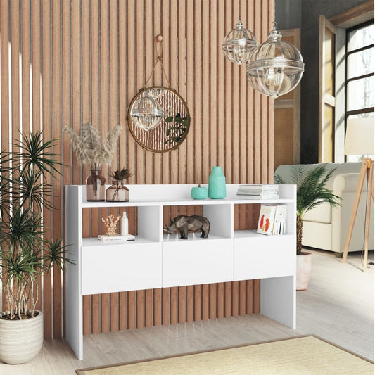 Sideboard White 105x30x70 cm Engineered Wood S0671167192