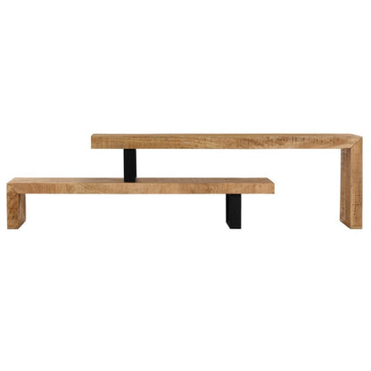 vidaXL TV Stand Solid Mango Wood V0671186023