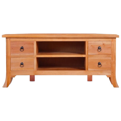 TV Cabinet 100x40x45 cm Solid Wood Mahogany S067940890