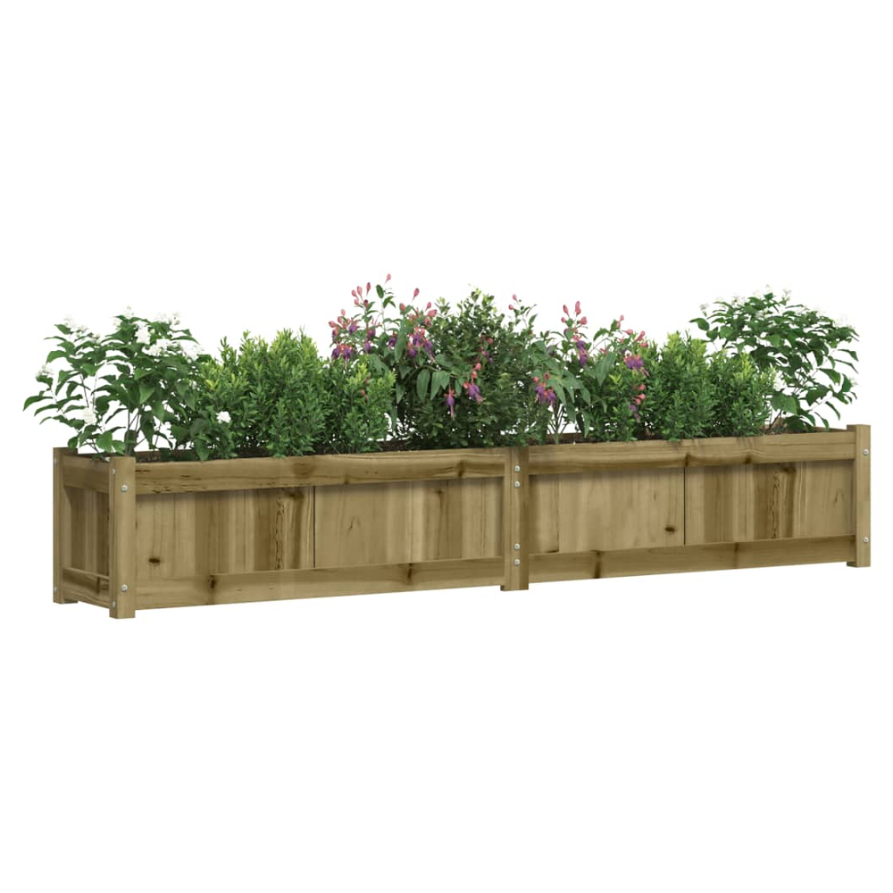 vidaXL Garden Planters 2 pcs Impregnated Wood Pine S0671381210