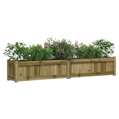 vidaXL Garden Planters 2 pcs Impregnated Wood Pine S0671381210