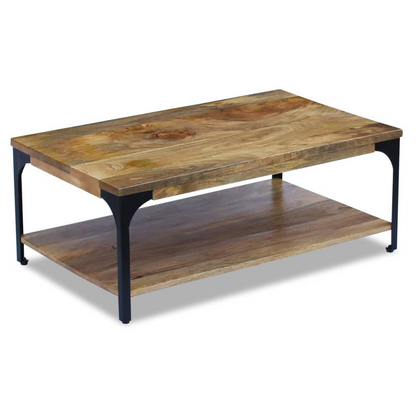 Coffee Table Mango Wood 100x60x38 cm V0671185647