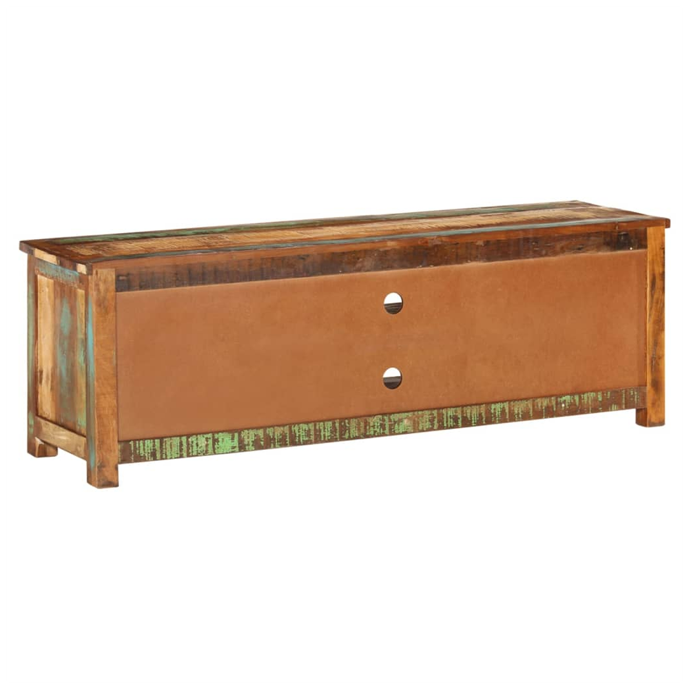 Reclaimed Wood TV Cabinet TV Stand 4 Drawers S0671367027