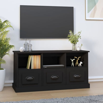 vidaXL TV Cabinet White 100x35x50 cm Engineered Wood S0671161526