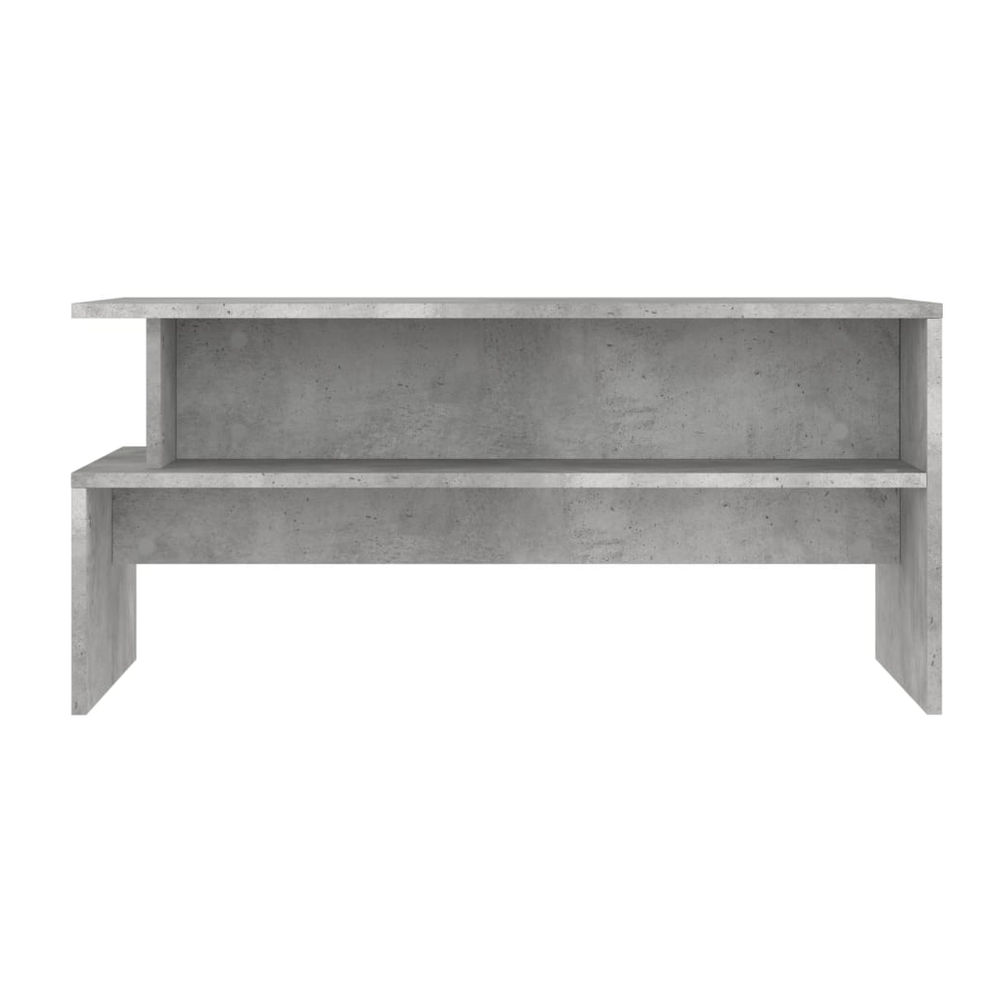 vidaXL Coffee Table Concrete Grey 90x55x42.5 cm Engineered Wood S0671256769