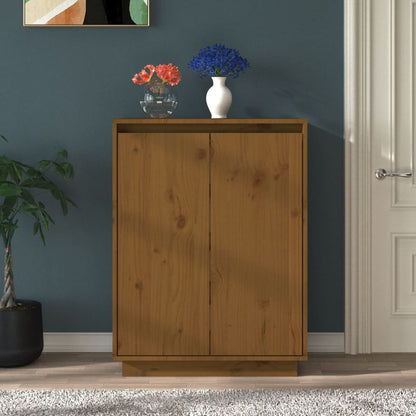 Shoe Cabinet 60x35x80 cm Solid Wood Pine S0671161772