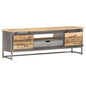 TV Cabinet 120x30x40 cm Solid Mango Wood S0671179035