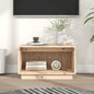 vidaXL TV Cabinet 60x35x35 cm Solid Wood Pine S067940609