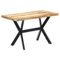 Dining Table 200x100x75 cm Solid Mango Wood V069819456