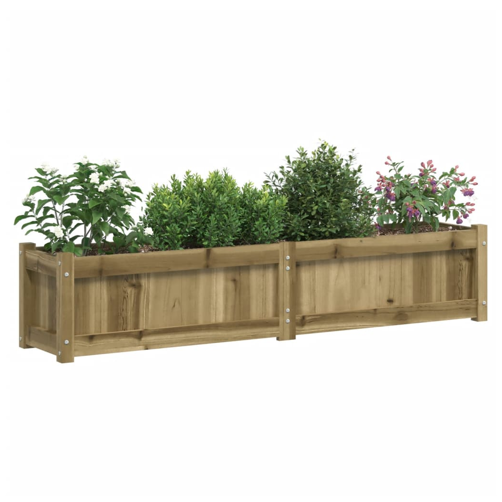 vidaXL Garden Planters 2 pcs Impregnated Wood Pine S0671381167