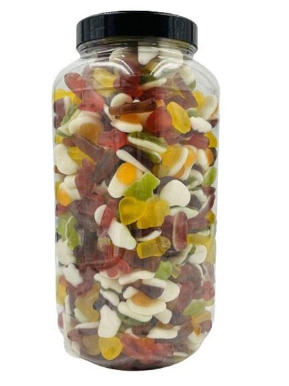 Simway Sweets Just Juicy Jellies Mix Sweet Gift Huge Mega 3KG Candy Jar